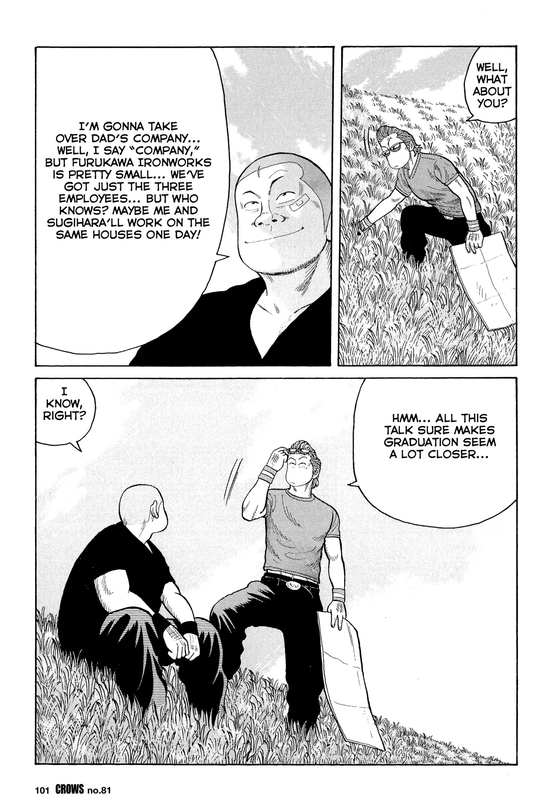 Read Crows en Manga Online