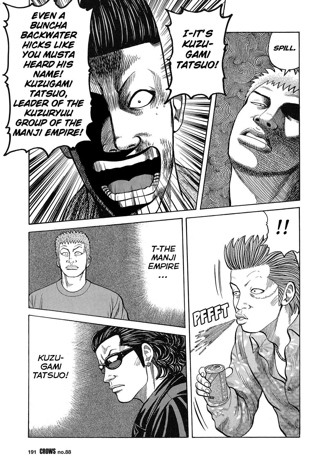 Read Crows en Manga Online