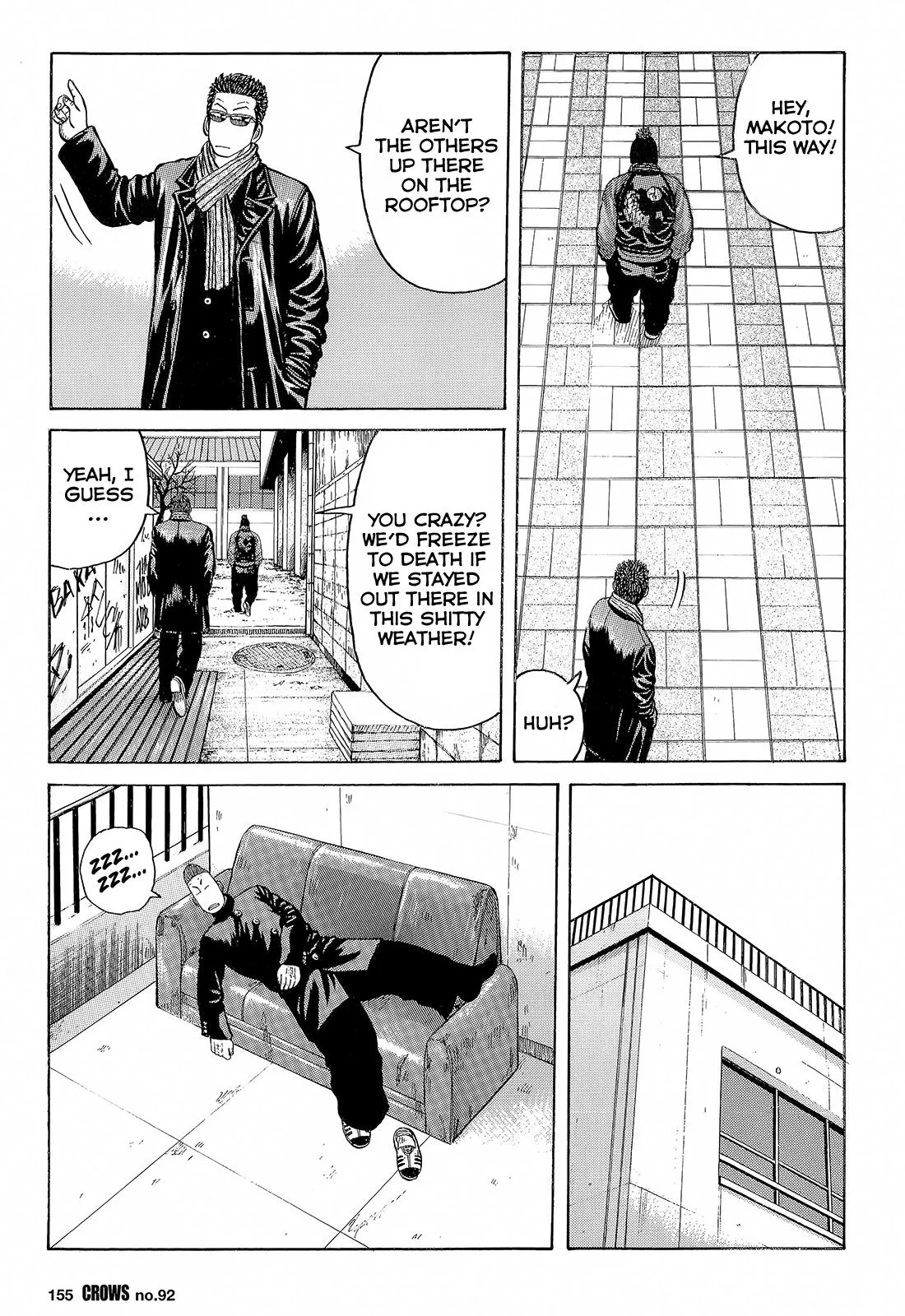 Read Crows en Manga Online