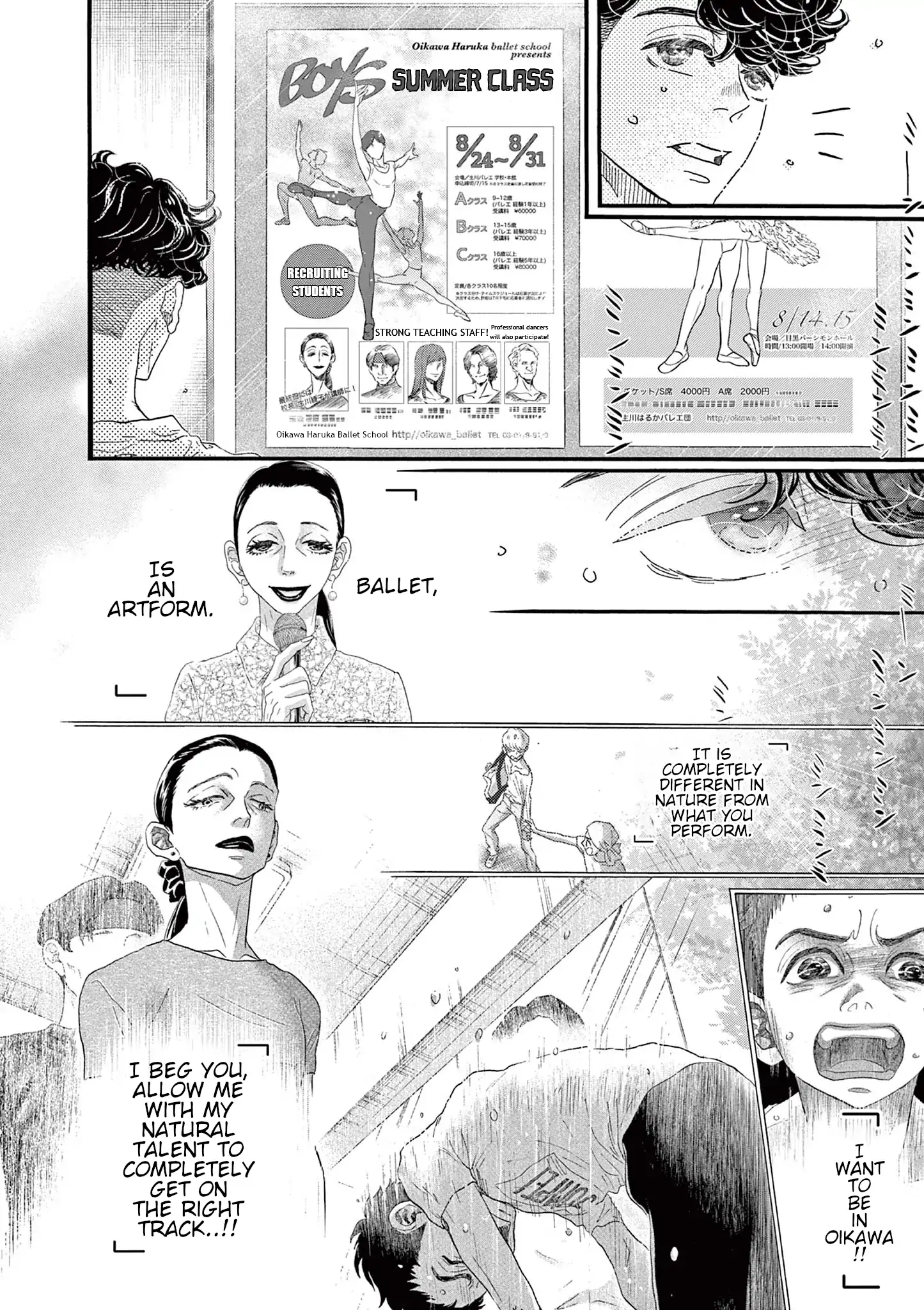Read Dance Dance Danseur EN Manga Online