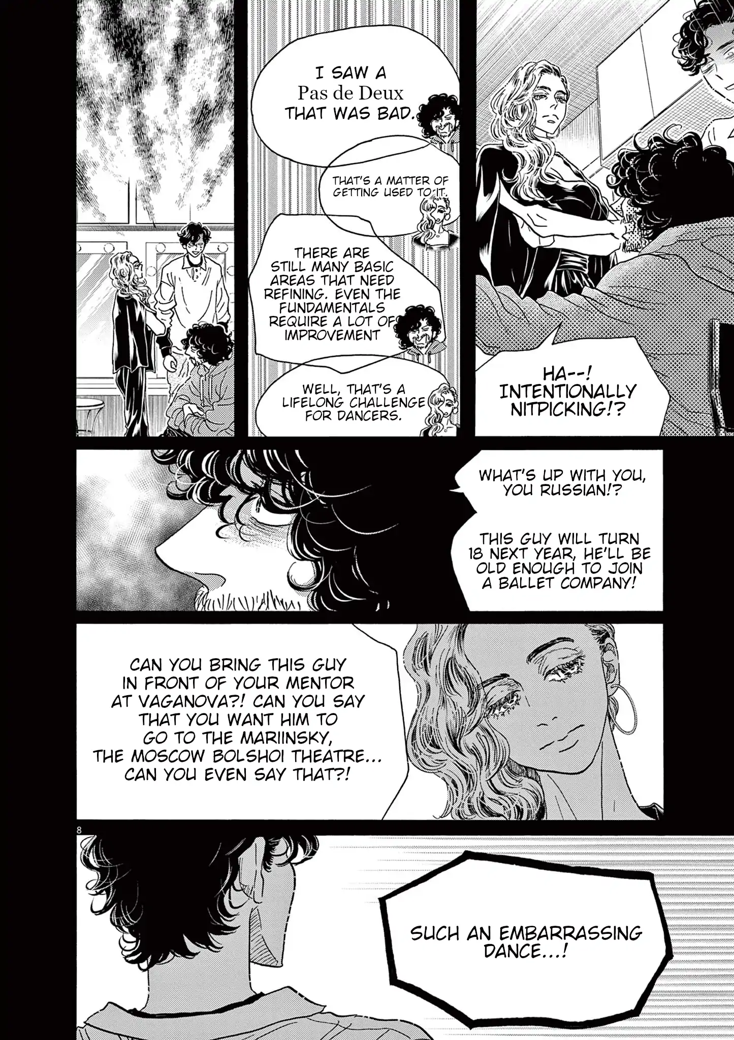 Read Dance Dance Danseur EN Manga Online