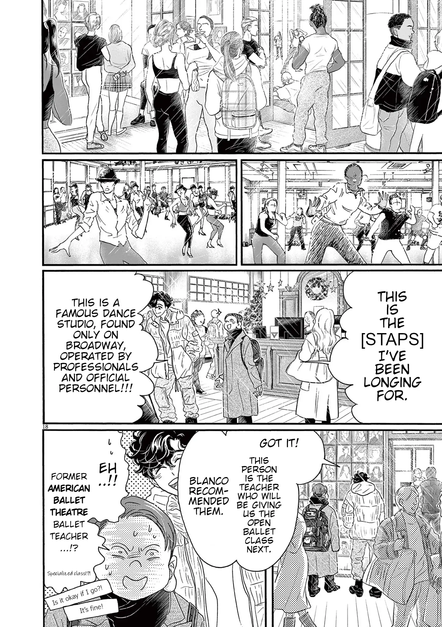 Read Dance Dance Danseur EN Manga Online