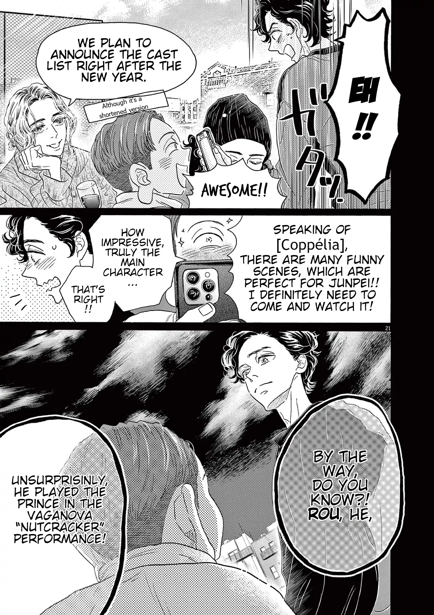 Read Dance Dance Danseur EN Manga Online
