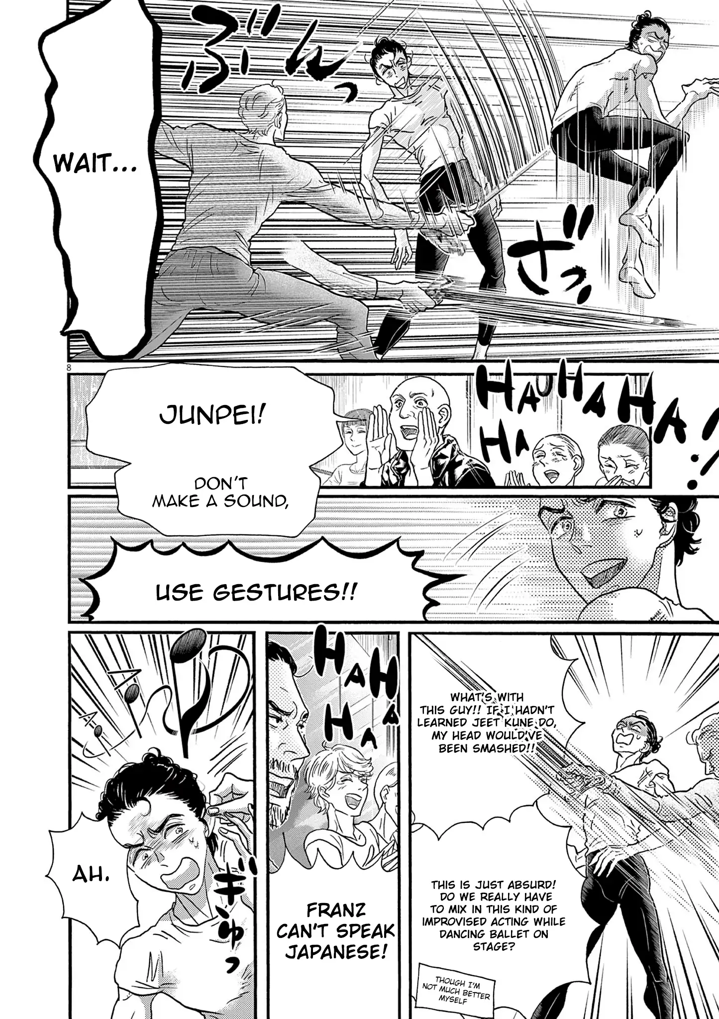 Read Dance Dance Danseur EN Manga Online