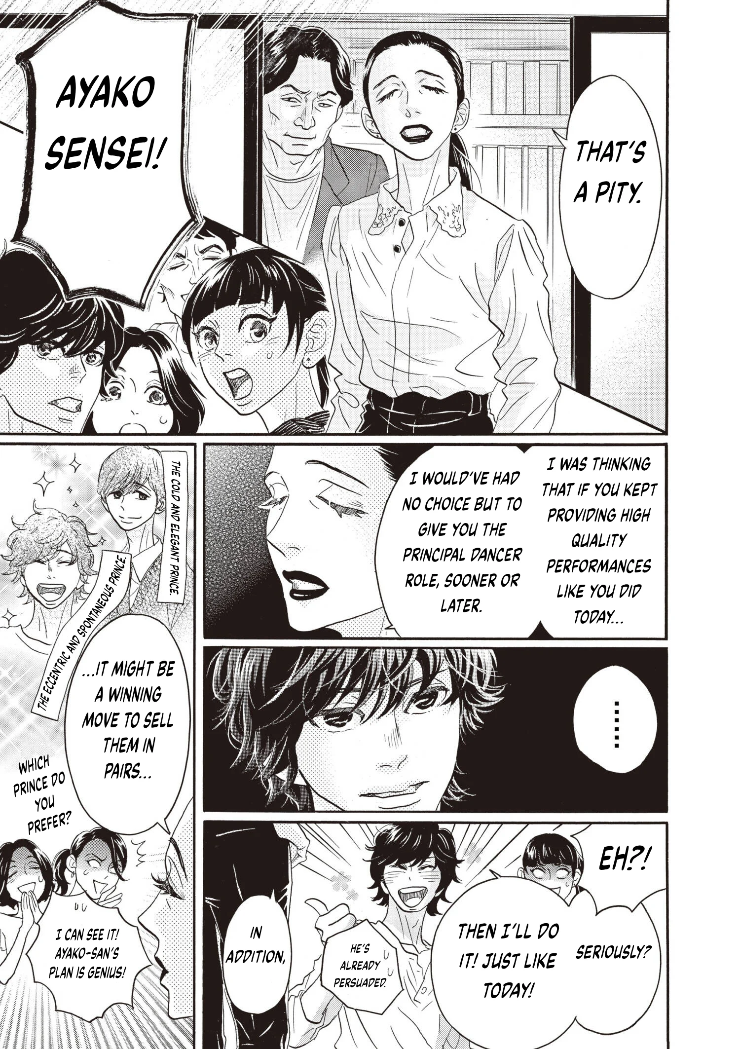 Read Dance Dance Danseur EN Manga Online