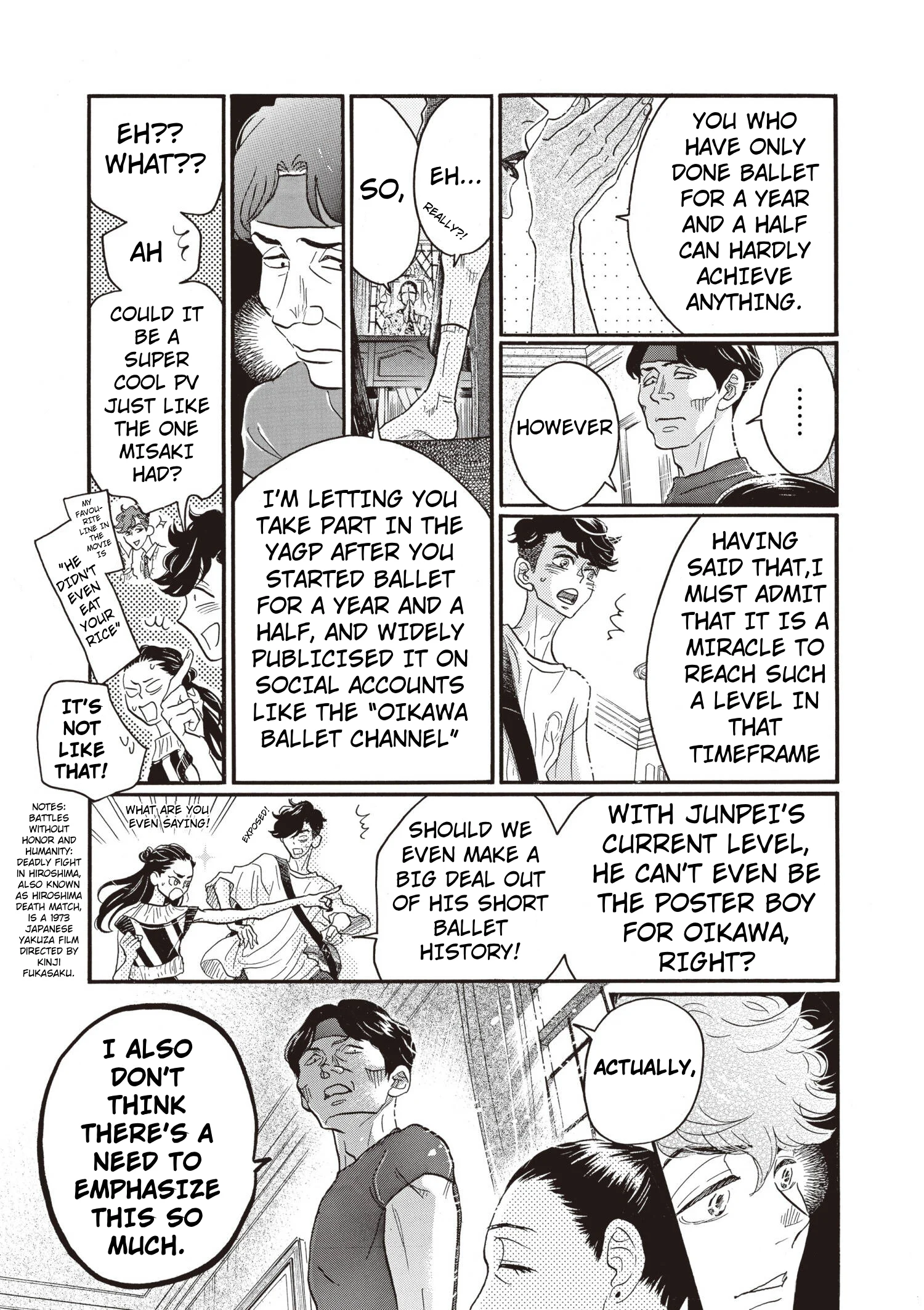 Read Dance Dance Danseur EN Manga Online
