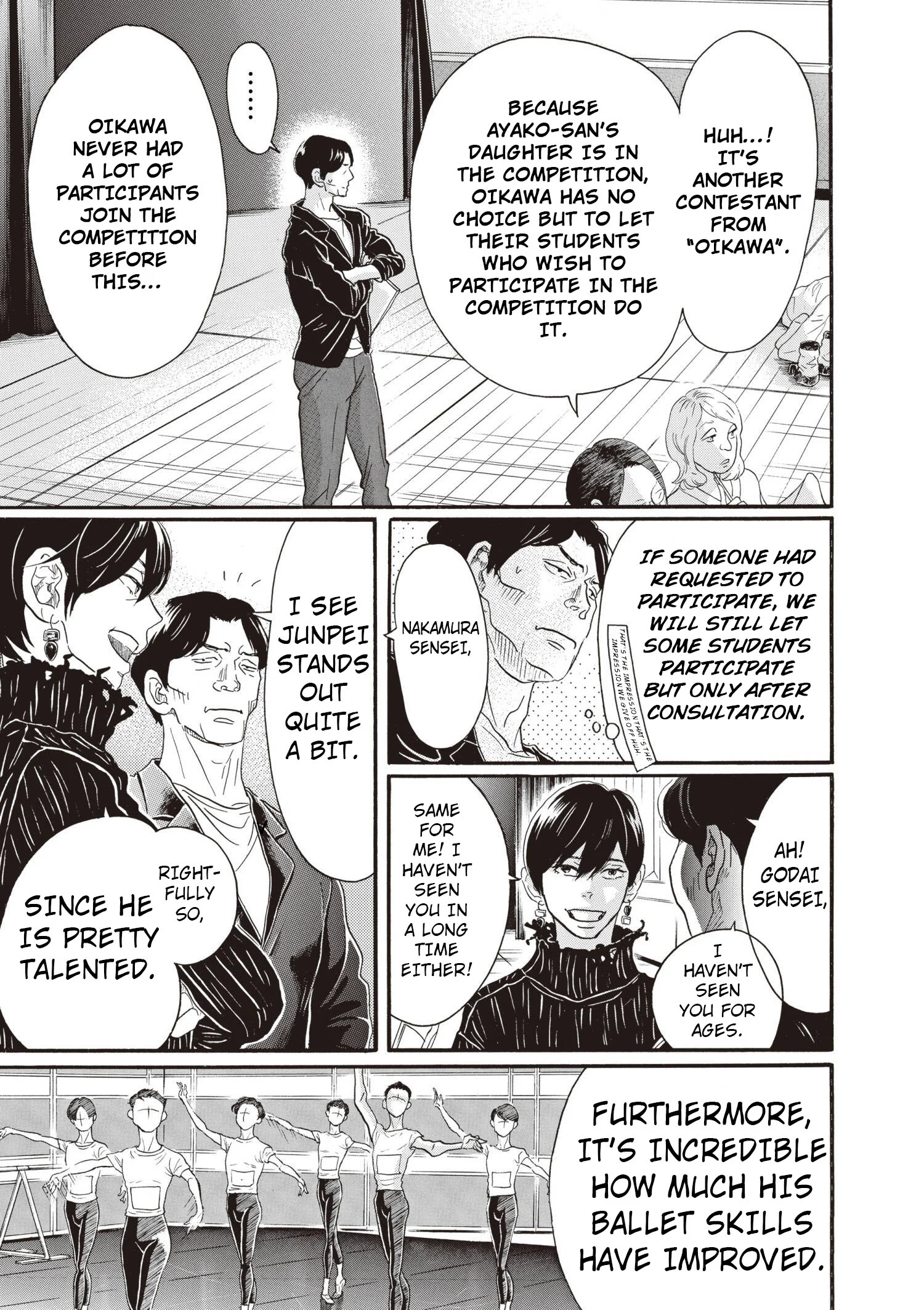Read Dance Dance Danseur EN Manga Online