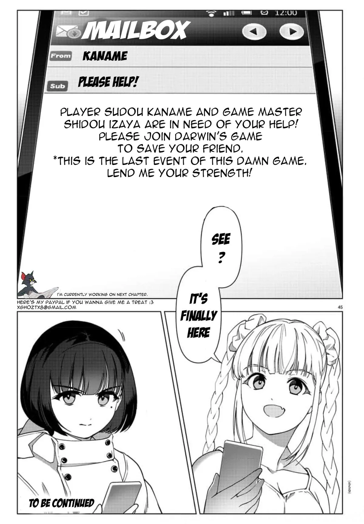 Read Darwins Game en Manga Online
