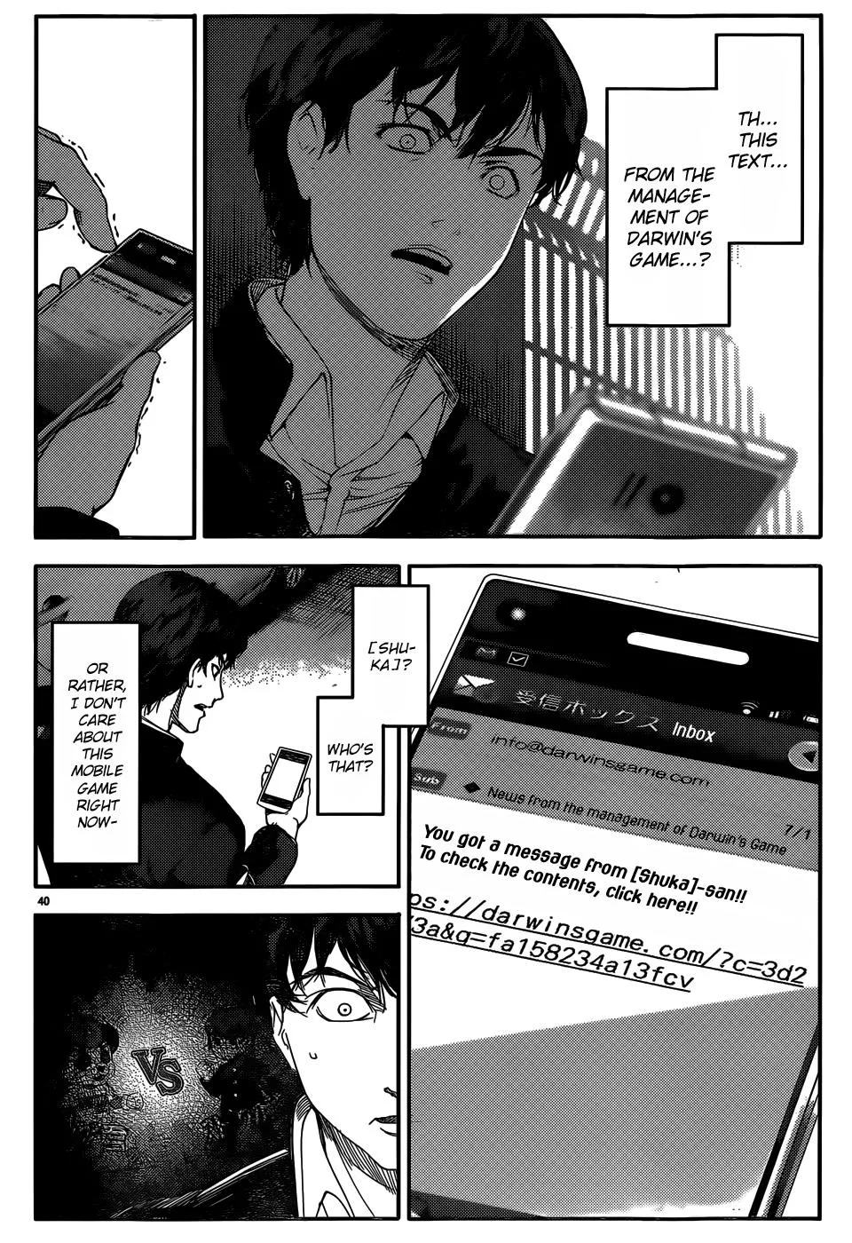 Read Darwins Game en Manga Online