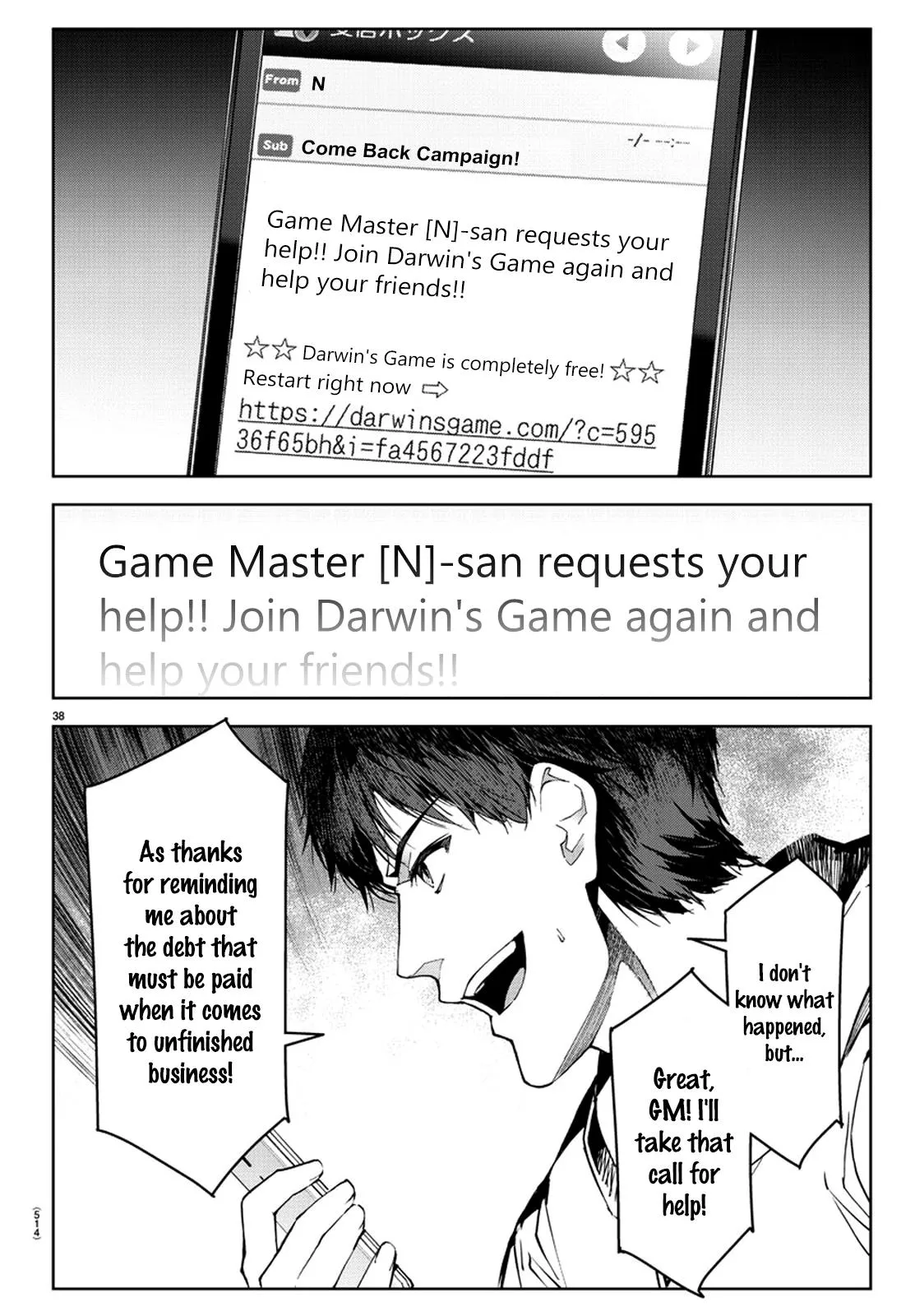 Read Darwins Game en Manga Online