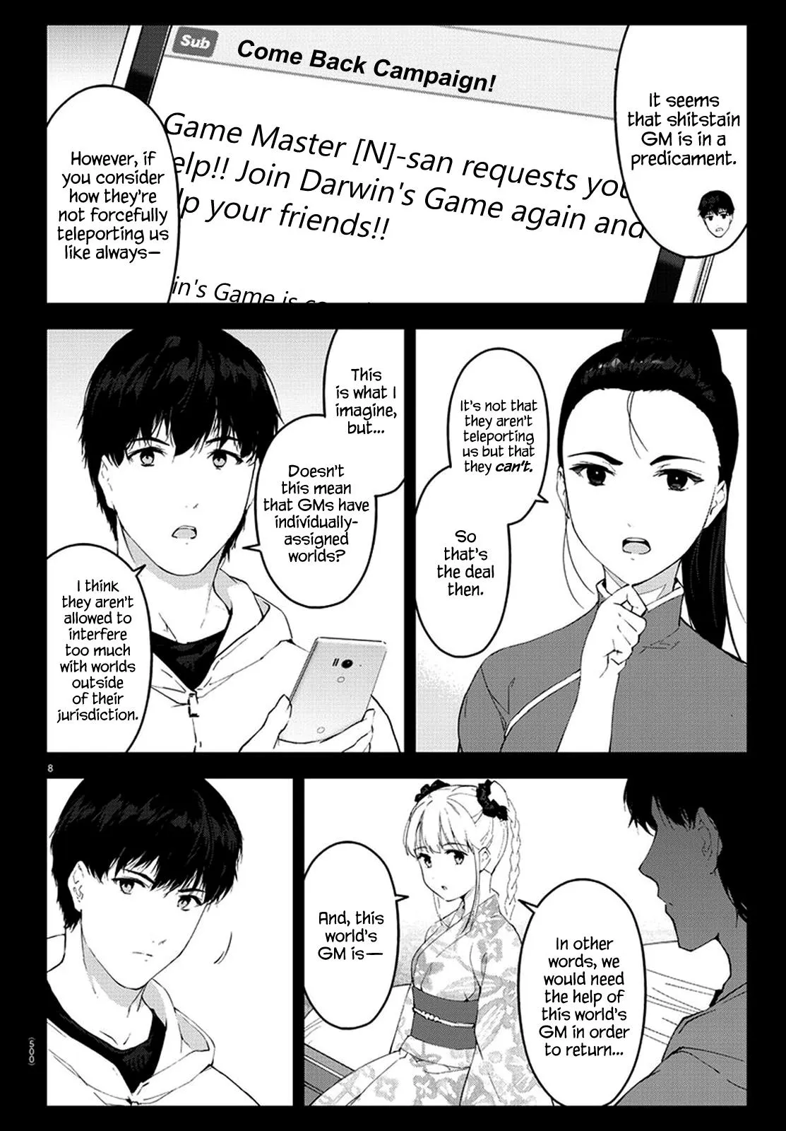 Read Darwins Game en Manga Online