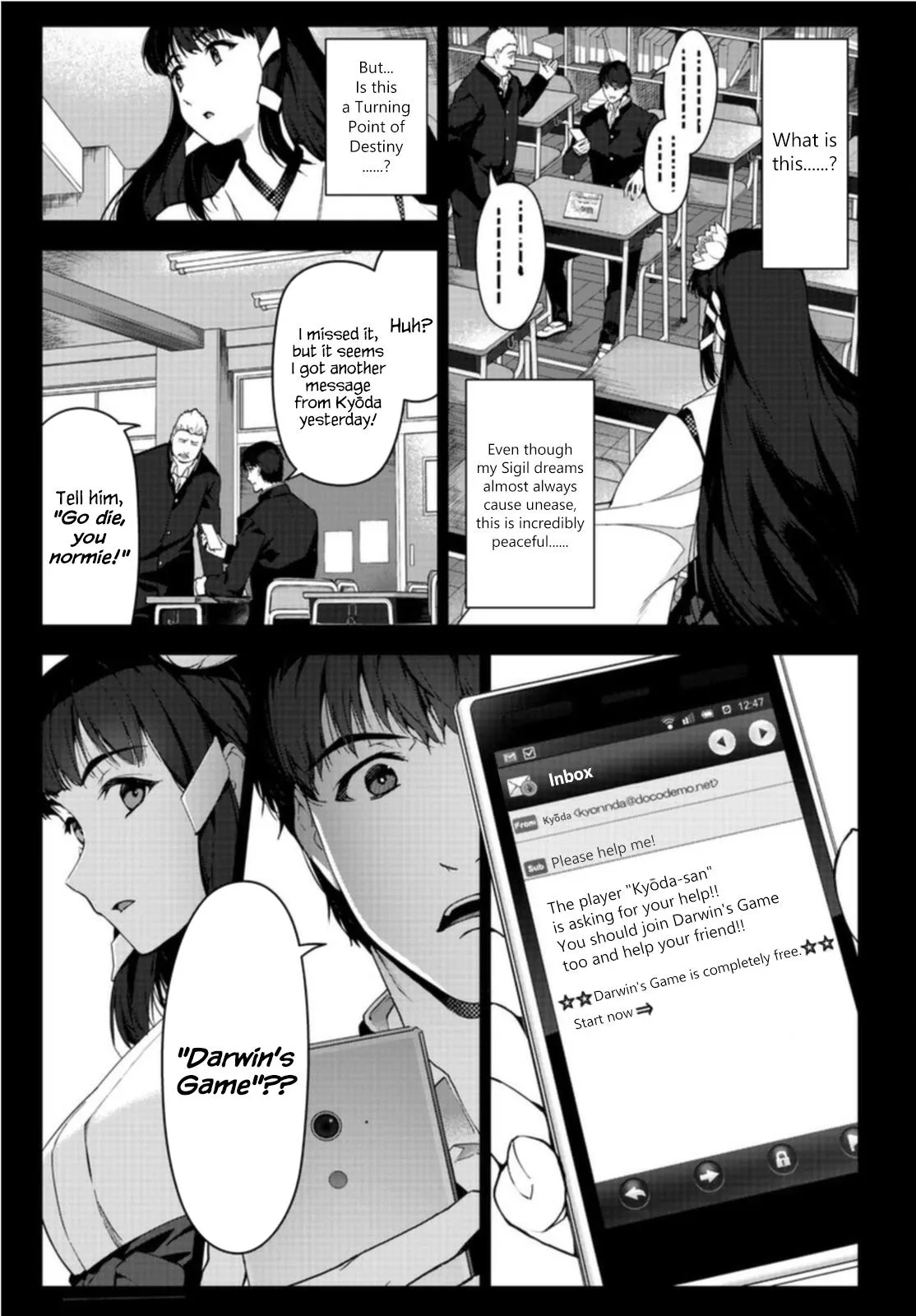 Read Darwins Game en Manga Online