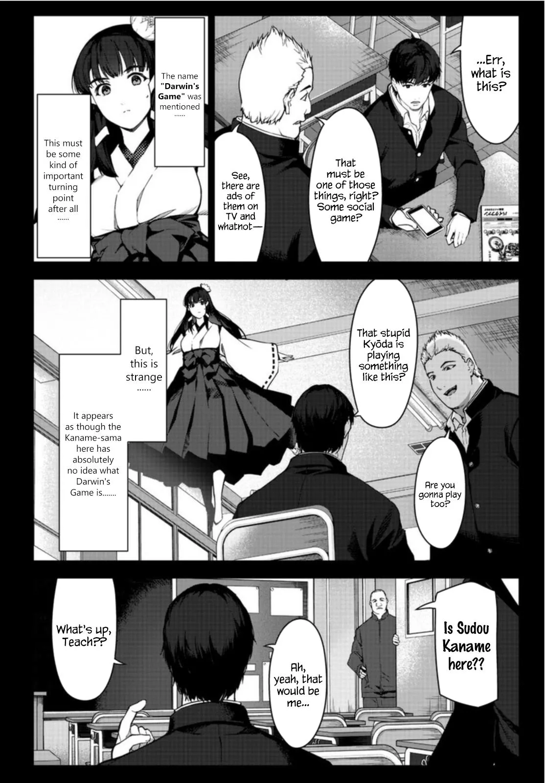Read Darwins Game en Manga Online