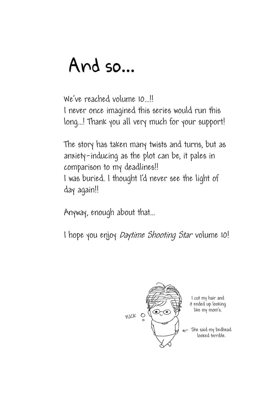 Read Daytime Shooting Star en Manga Online