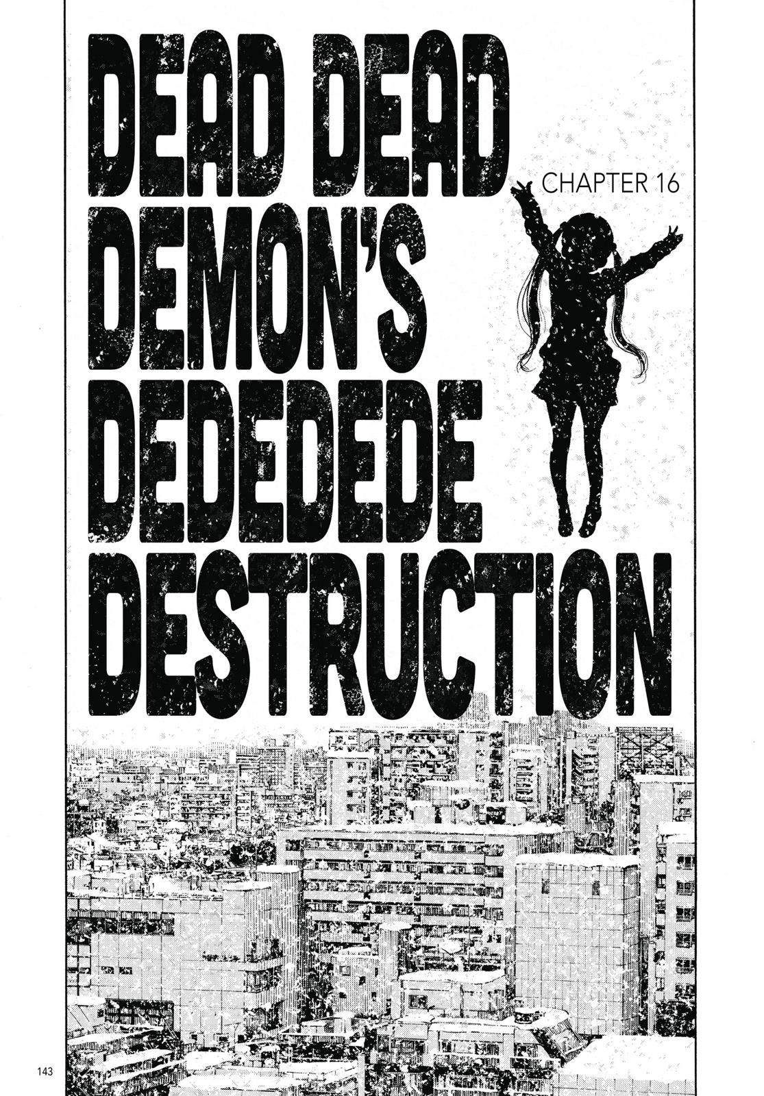 Read Dead Dead Demons Dededede Destruction en Manga Online