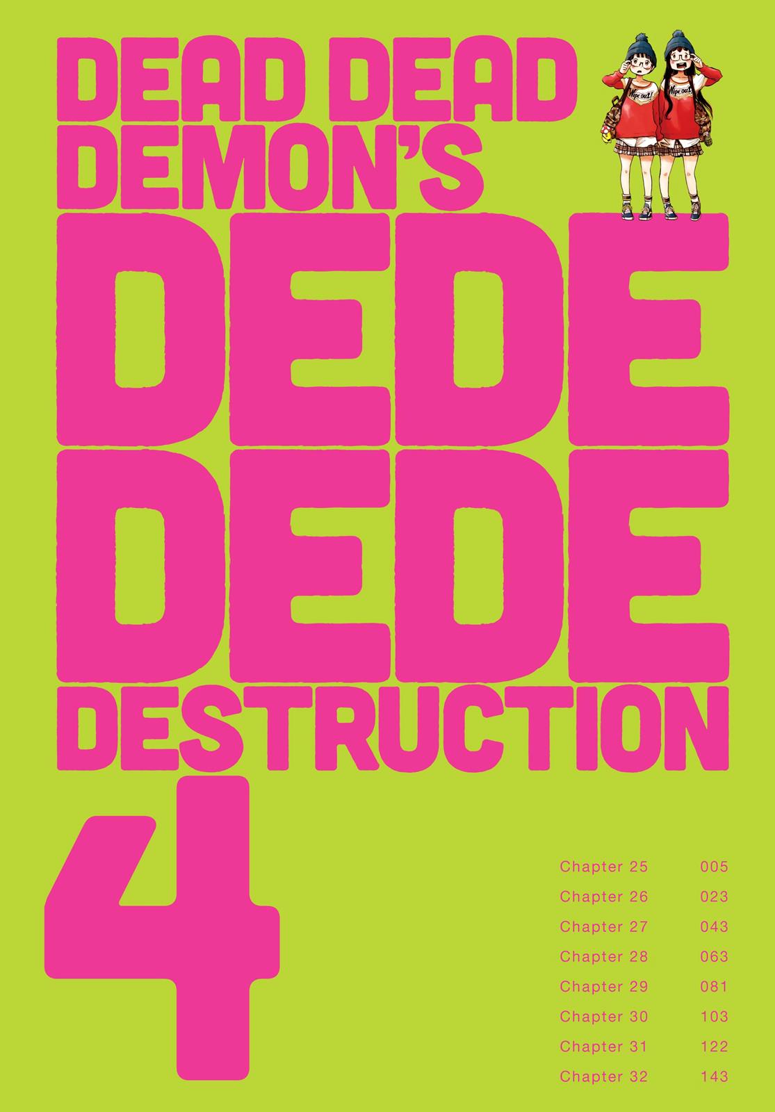 Read Dead Dead Demons Dededede Destruction en Manga Online