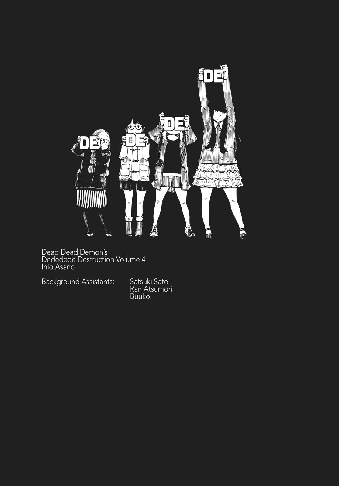 Read Dead Dead Demons Dededede Destruction en Manga Online