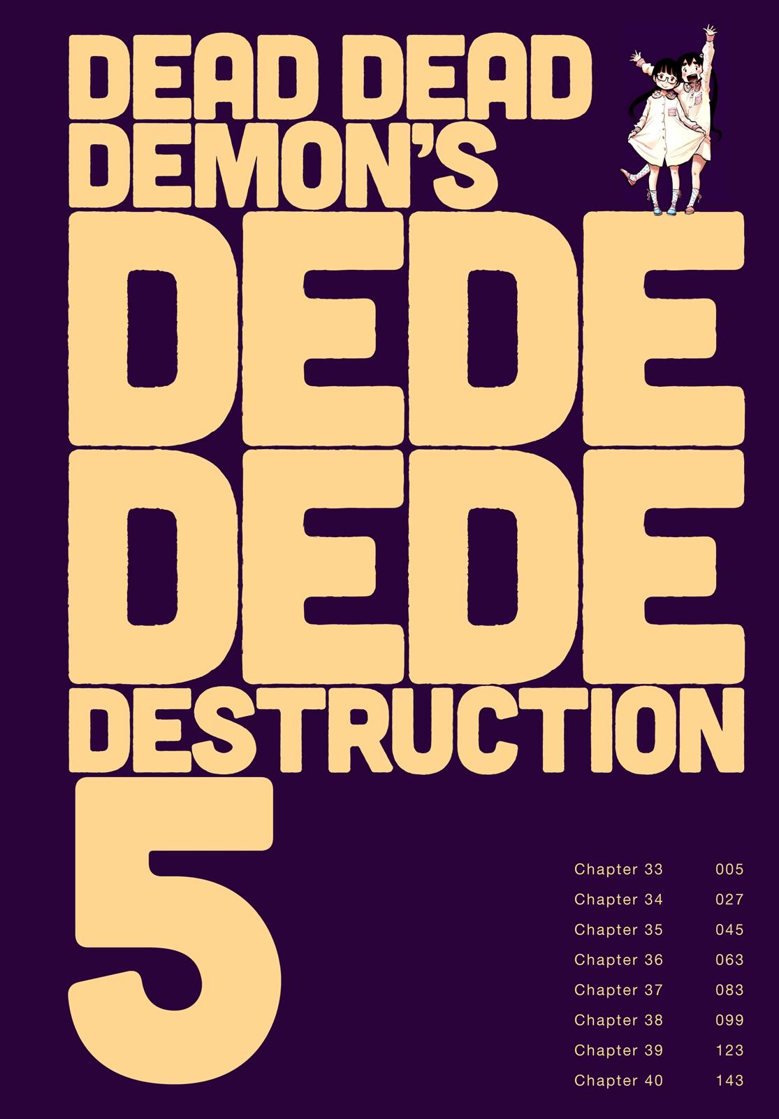Read Dead Dead Demons Dededede Destruction en Manga Online