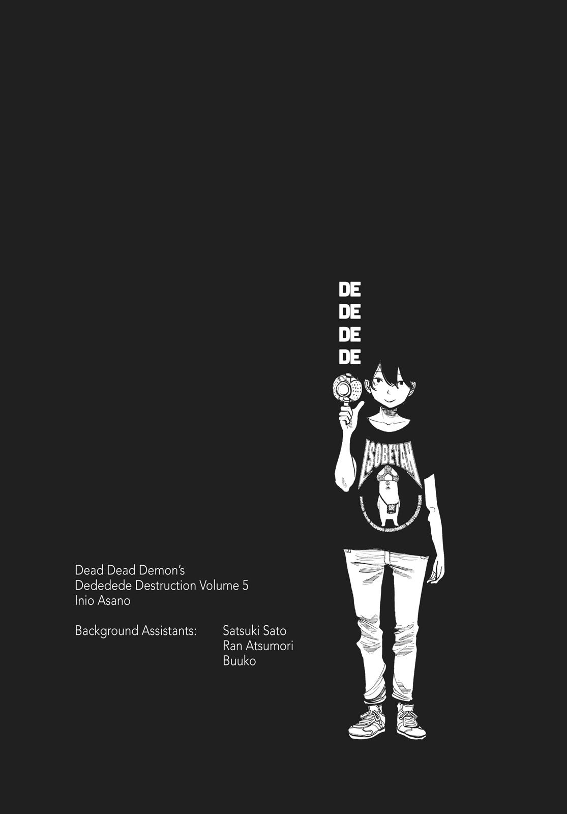 Read Dead Dead Demons Dededede Destruction en Manga Online
