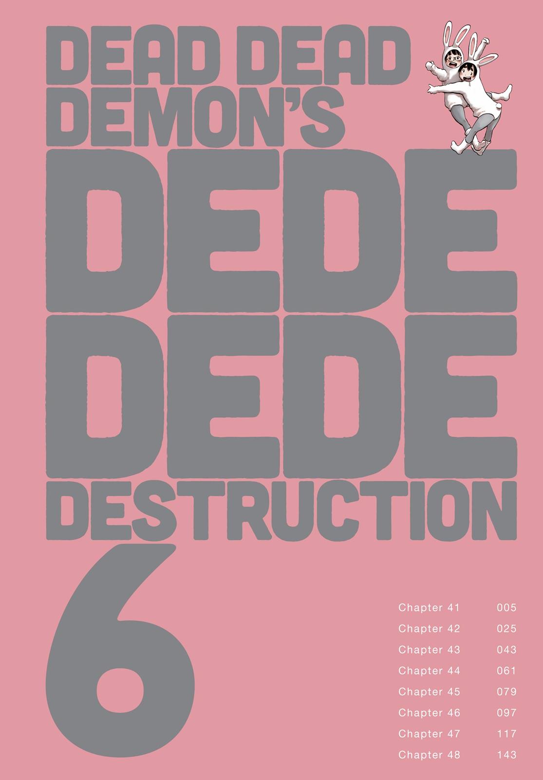 Read Dead Dead Demons Dededede Destruction en Manga Online