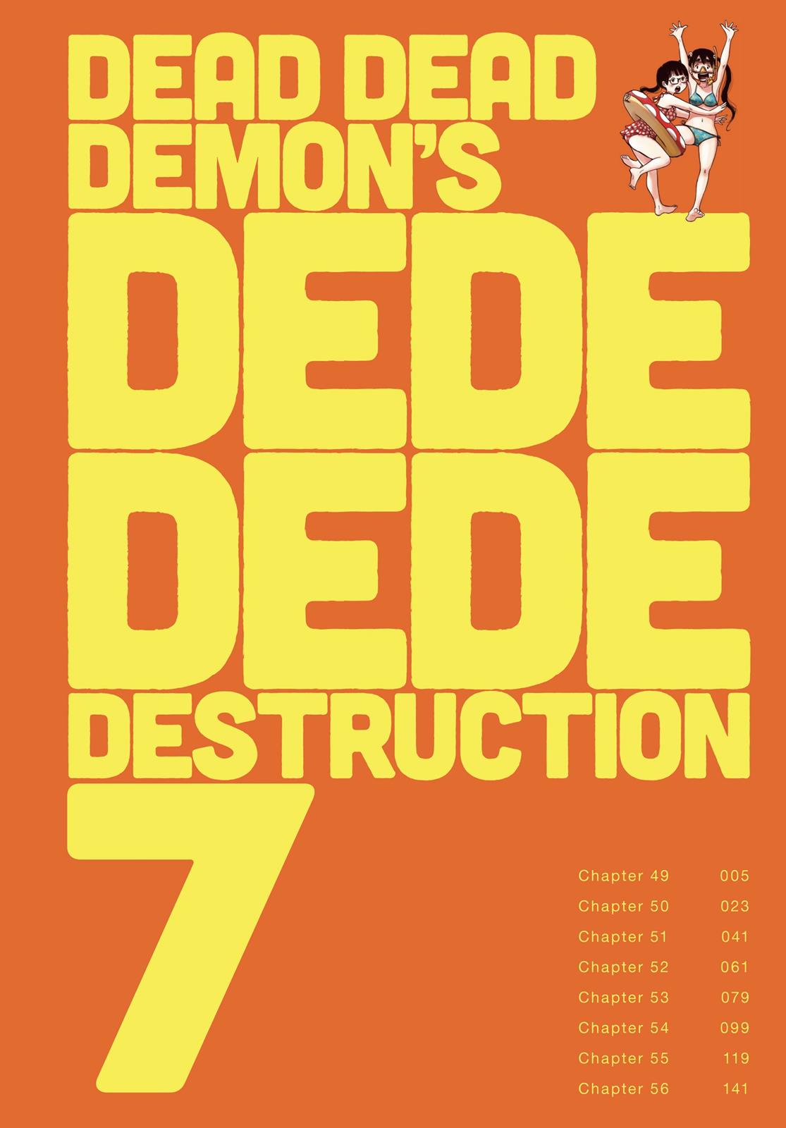 Read Dead Dead Demons Dededede Destruction en Manga Online