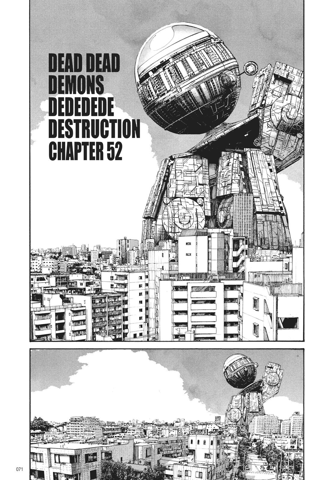 Read Dead Dead Demons Dededede Destruction en Manga Online