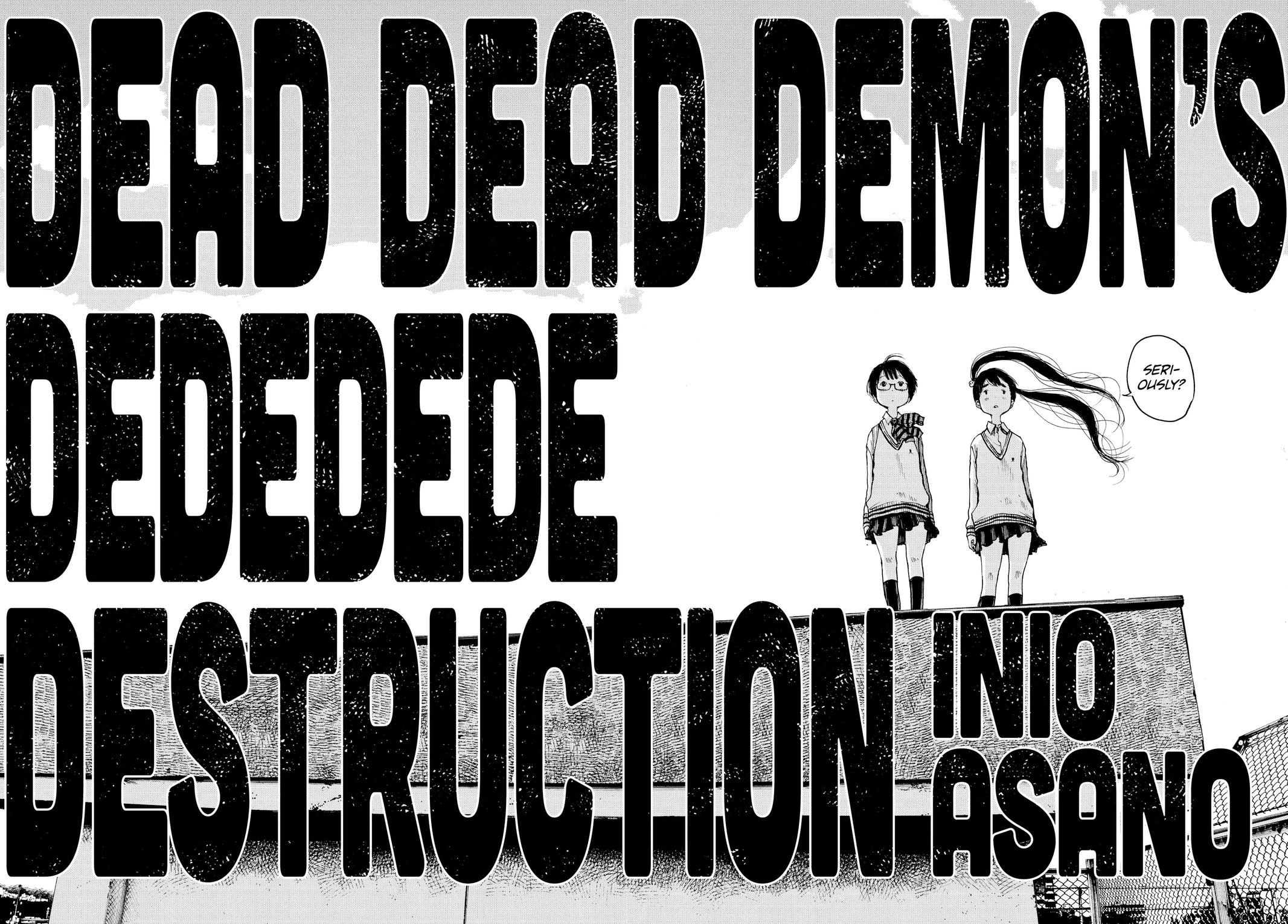 Read Dead Dead Demons Dededede Destruction en Manga Online