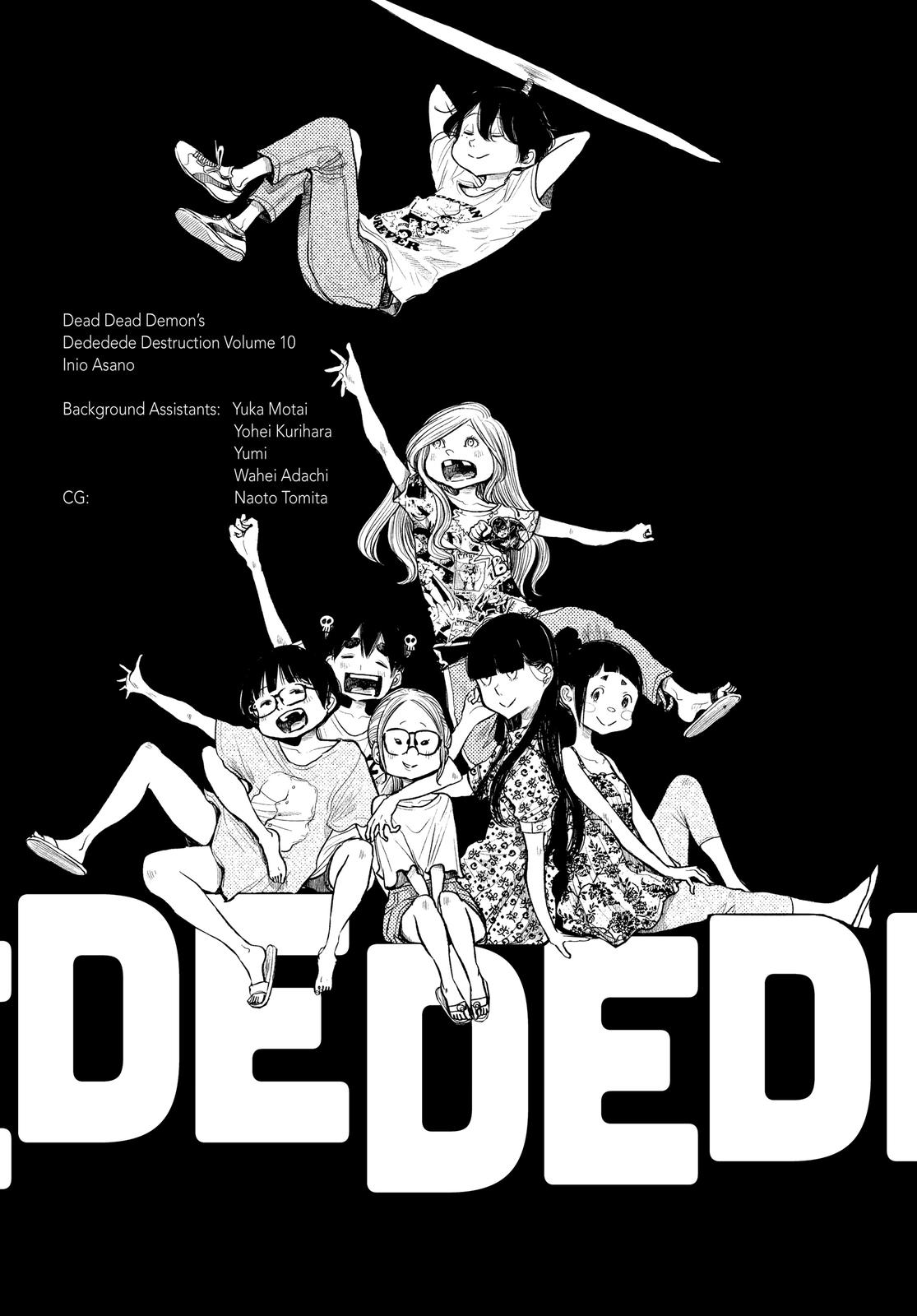 Read Dead Dead Demons Dededede Destruction en Manga Online