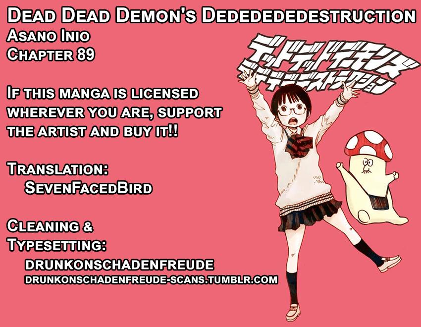 Read Dead Dead Demons Dededede Destruction en Manga Online