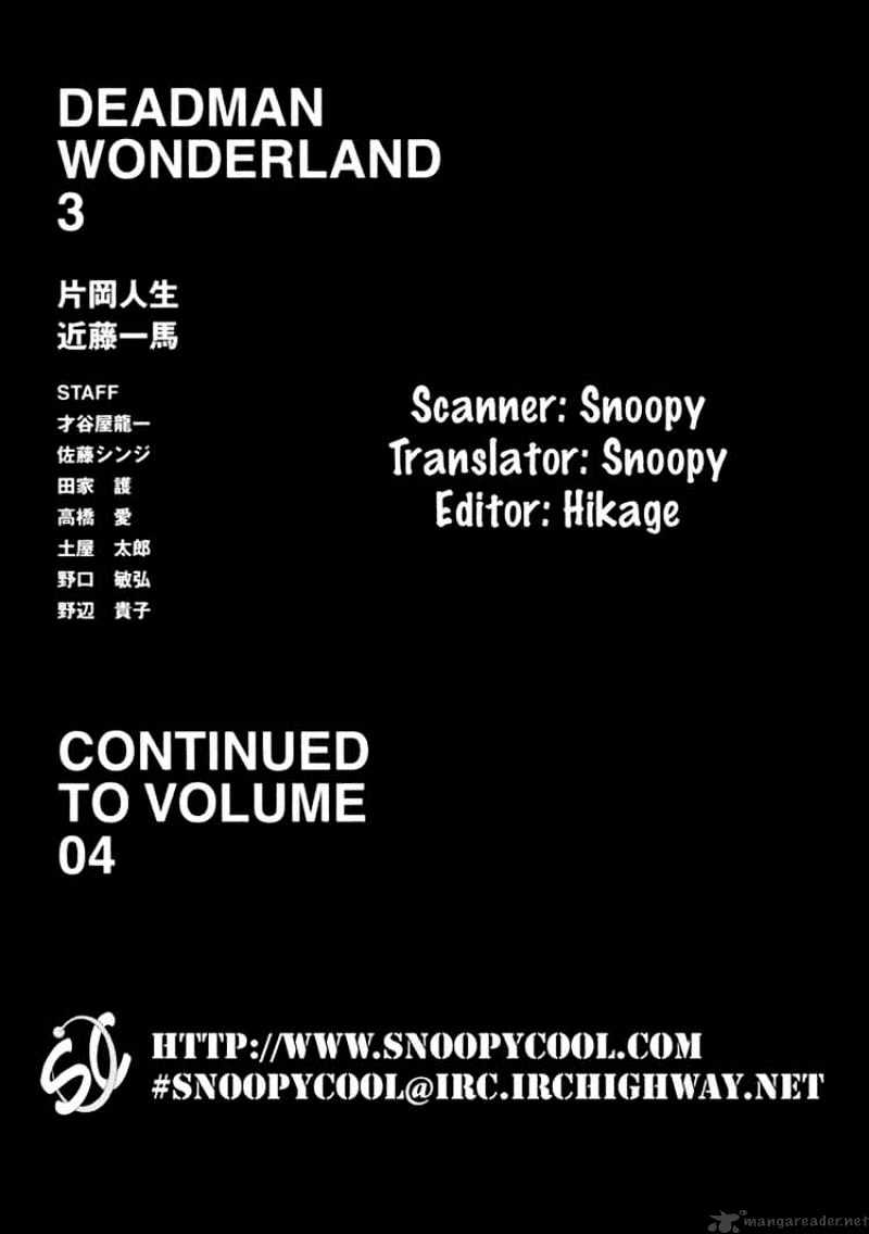 Read Deadman Wonderland en Manga Online
