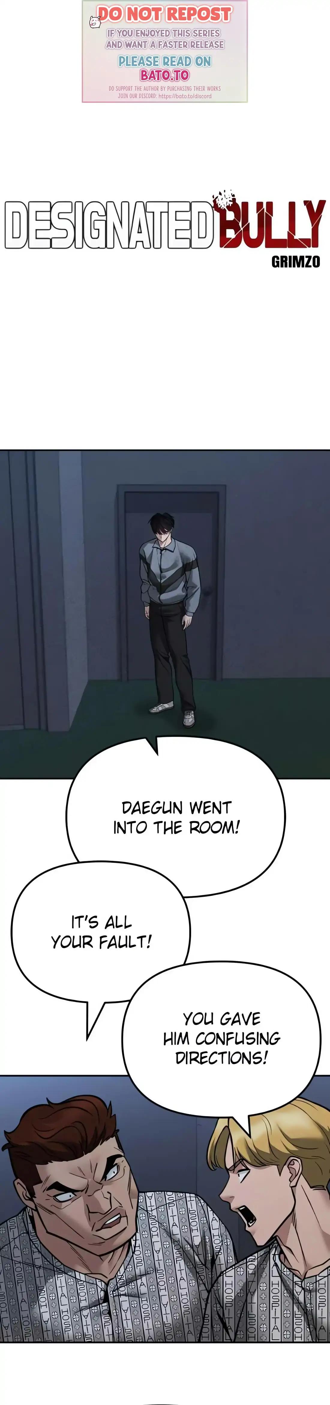 Read Designated Bully en Manga Online