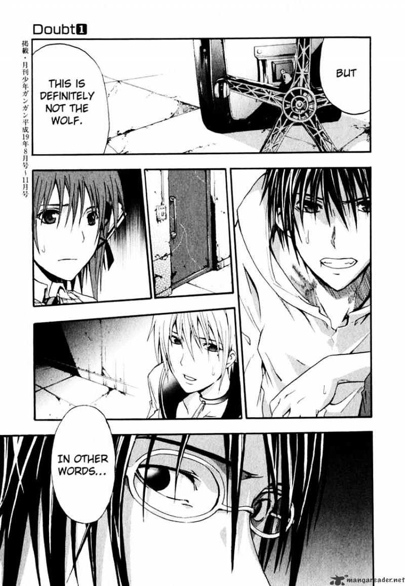 Read Doubt en Manga Online