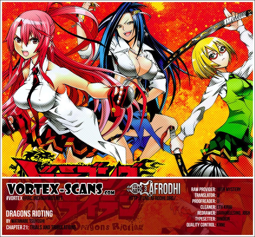 Read Dragons Rioting en Manga Online