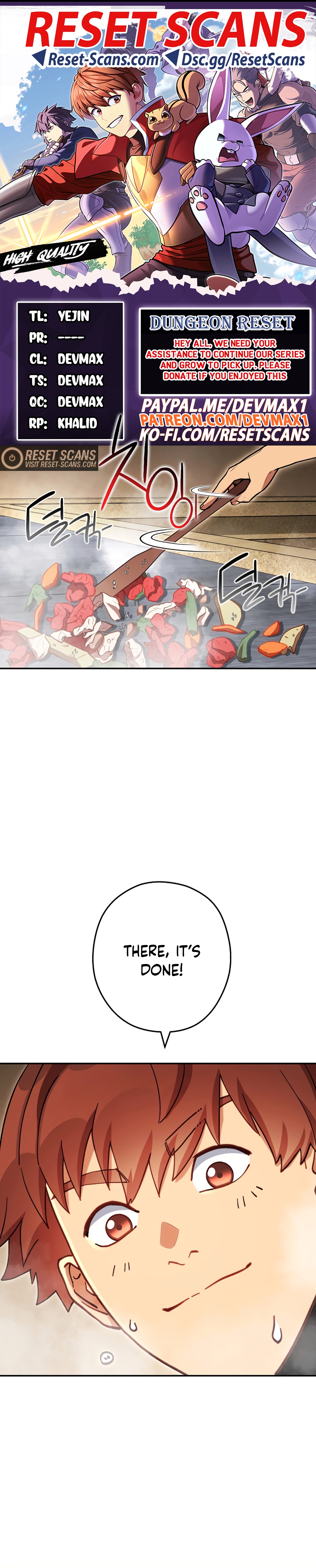 Read Dungeon Reset en Manga Online