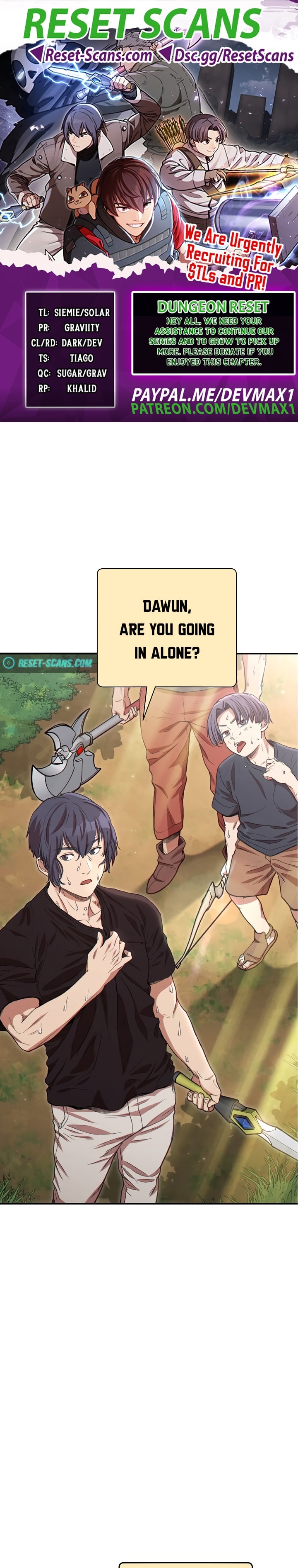Read Dungeon Reset en Manga Online