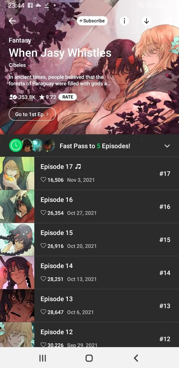 Read Ellins Solhwa en Manga Online