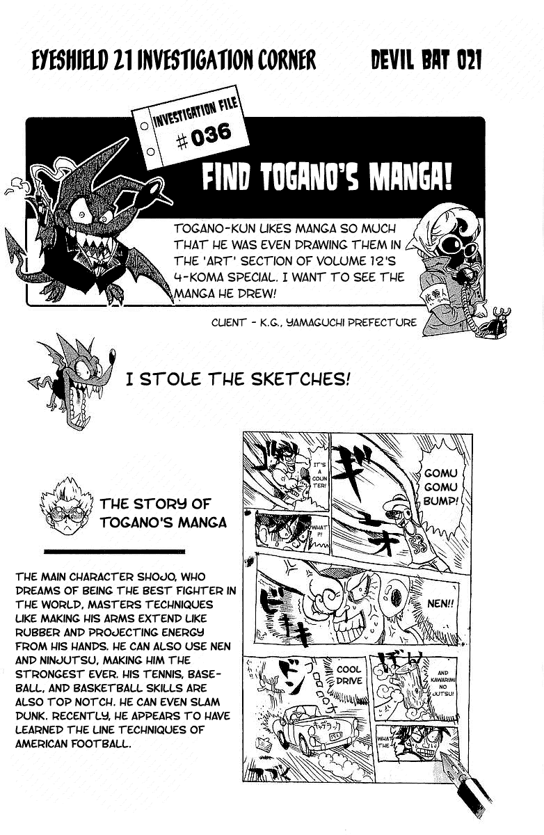 Read Eyeshield 21 en Manga Online