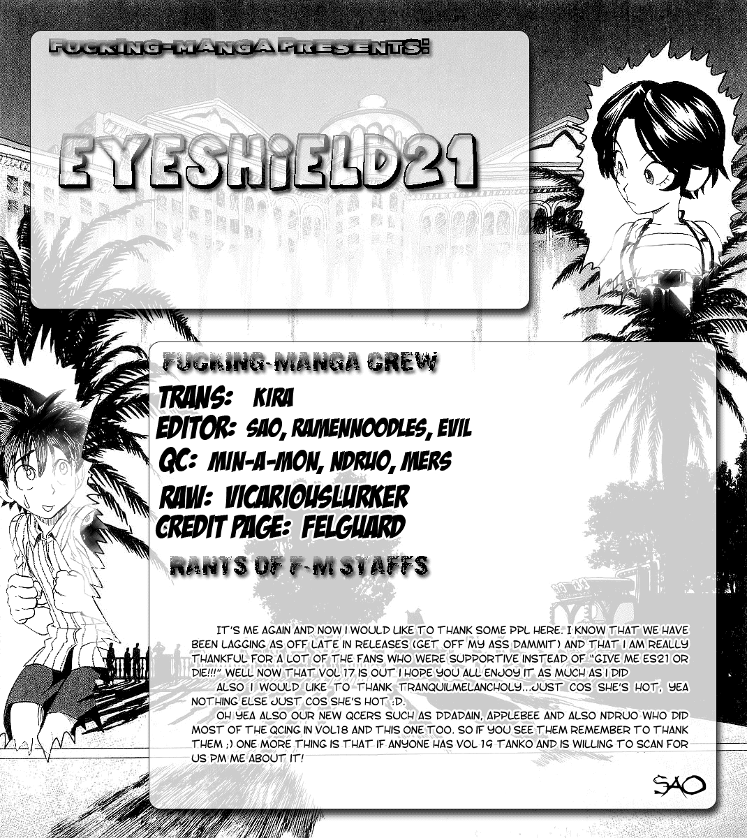 Read Eyeshield 21 en Manga Online