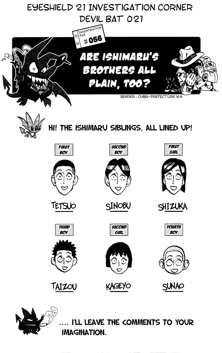Read Eyeshield 21 en Manga Online