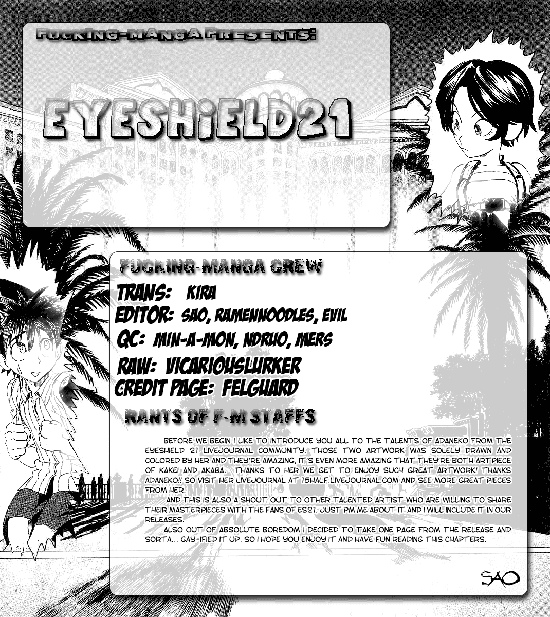 Read Eyeshield 21 en Manga Online