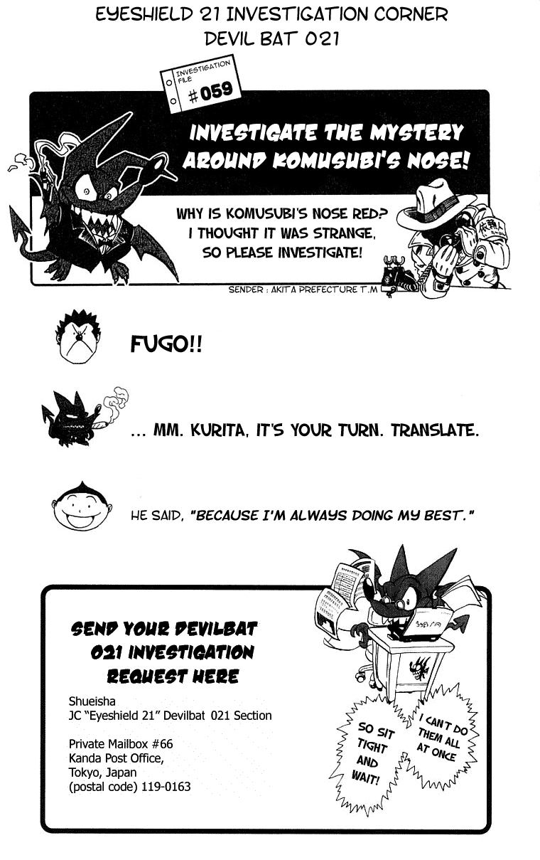 Read Eyeshield 21 en Manga Online