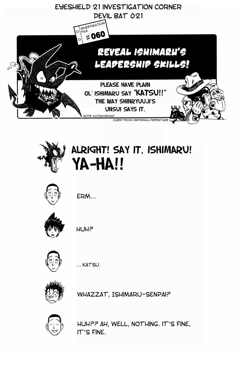 Read Eyeshield 21 en Manga Online