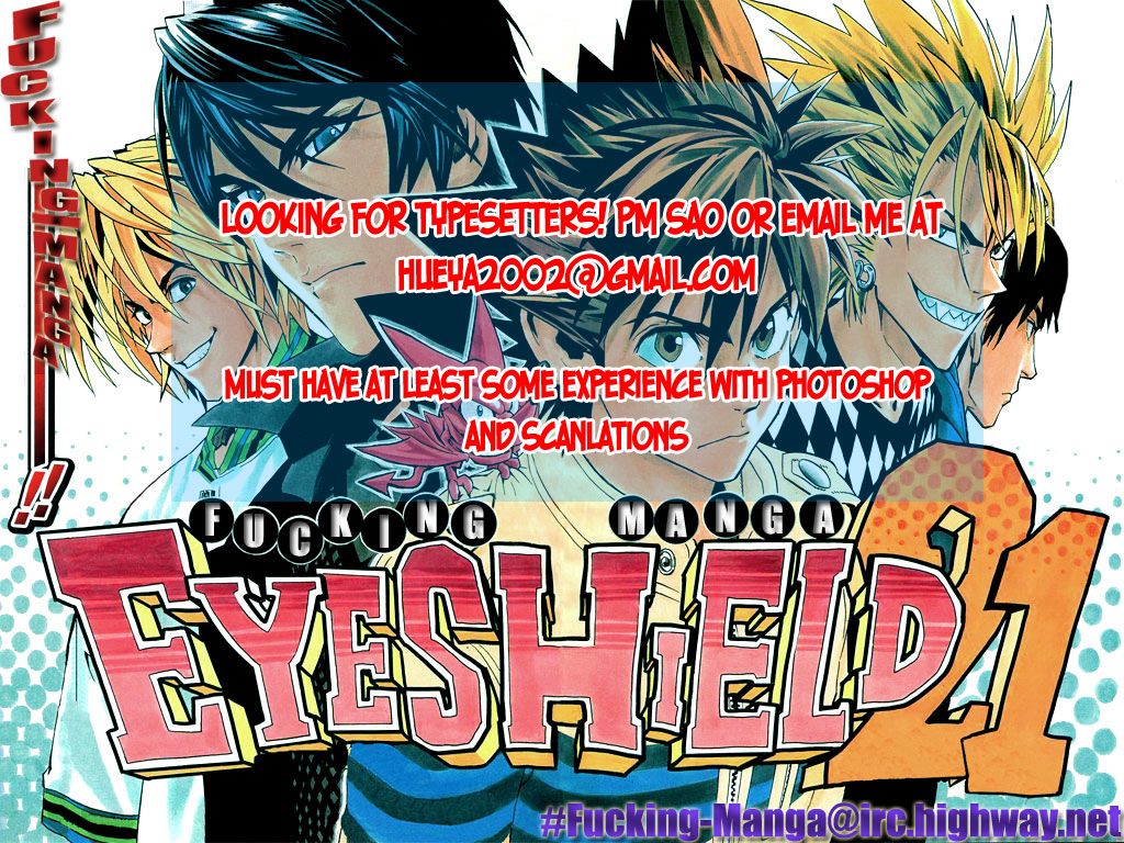 Read Eyeshield 21 en Manga Online