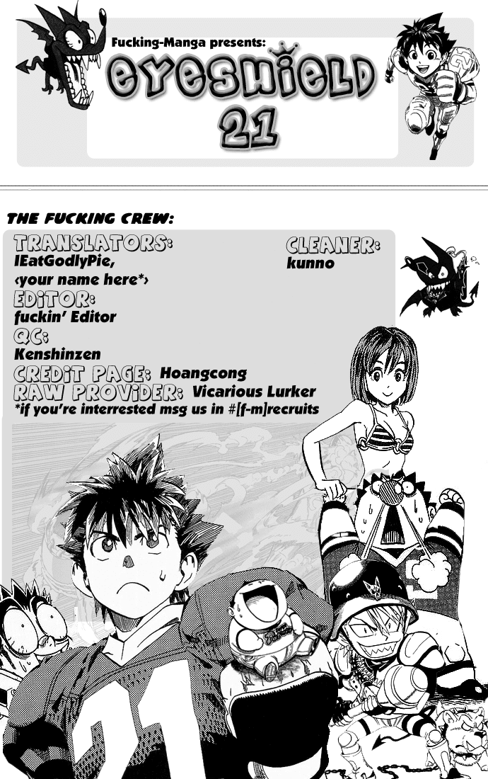 Read Eyeshield 21 en Manga Online