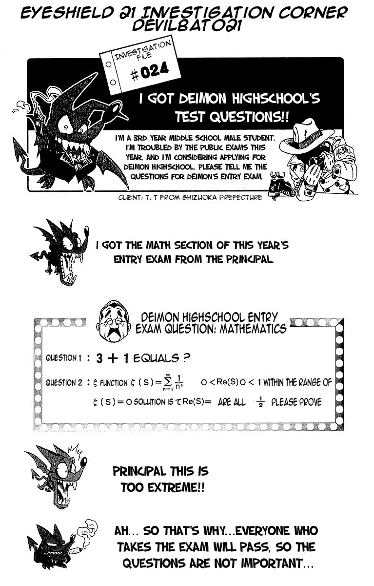 Read Eyeshield 21 en Manga Online