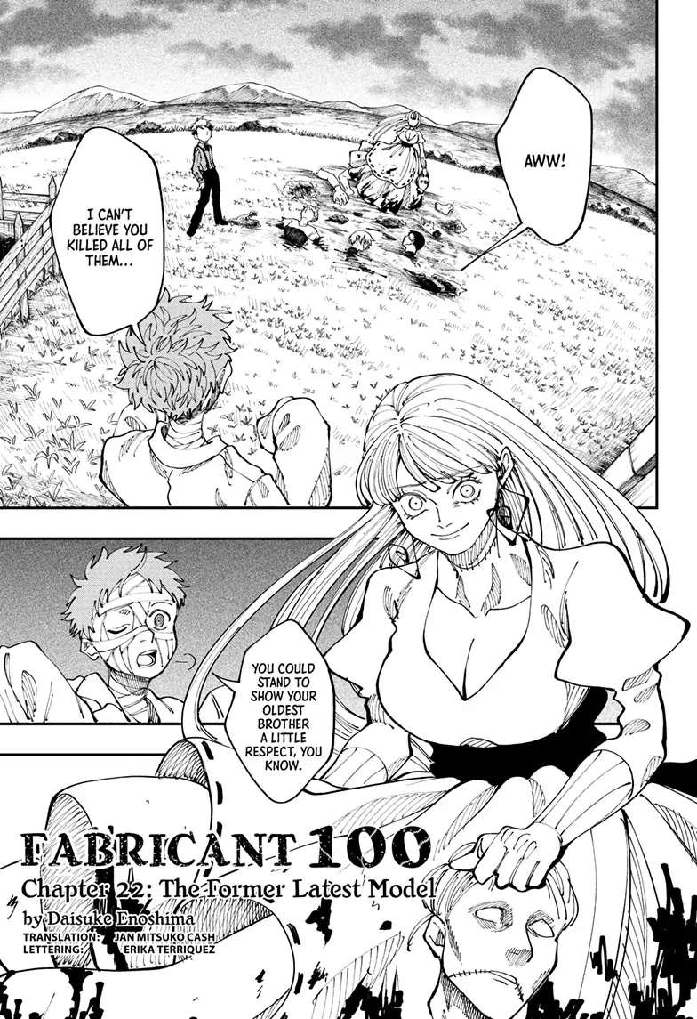 Read Fabricant 100 en Manga Online
