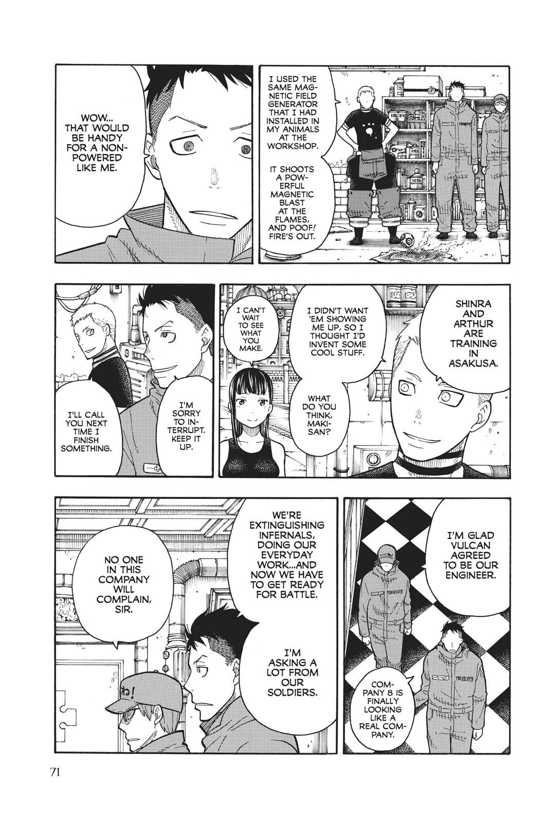 Read Fire Force en Manga Online