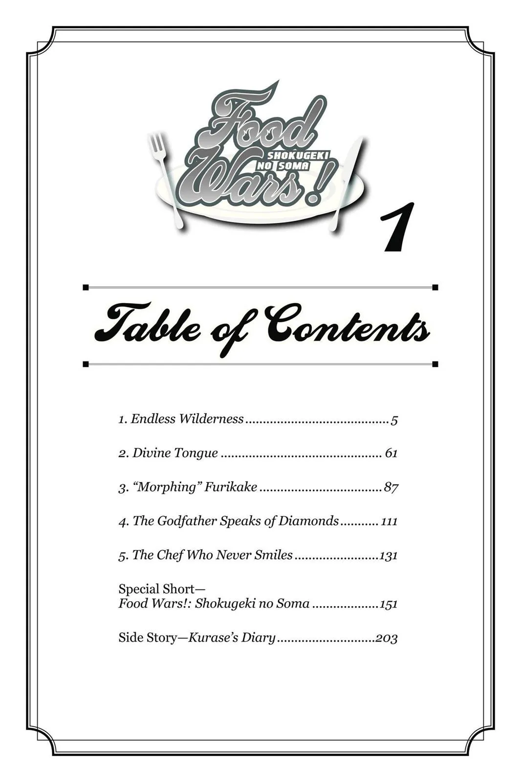 Read Food Wars en Manga Online