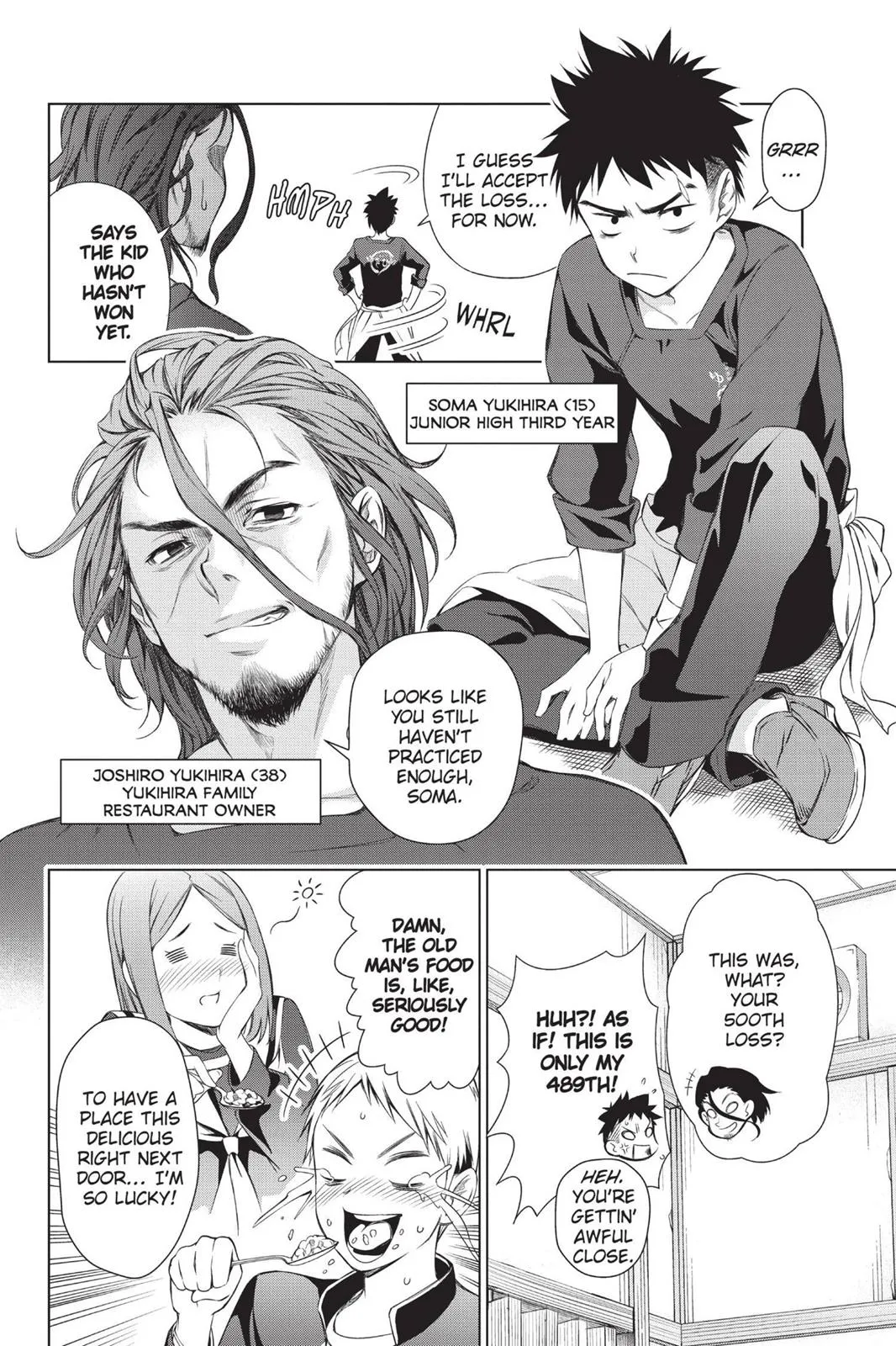 Read Food Wars en Manga Online