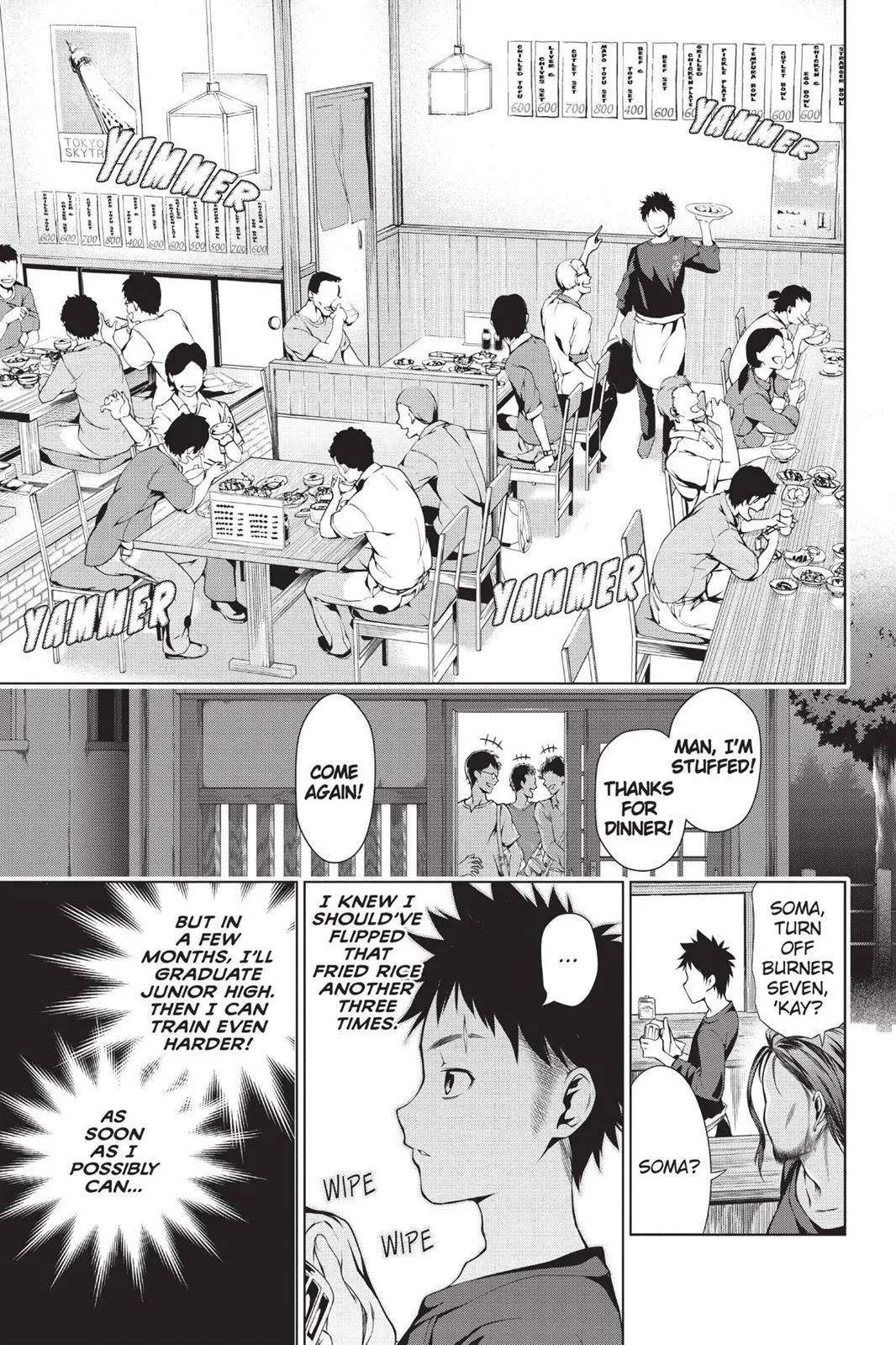 Read Food Wars en Manga Online